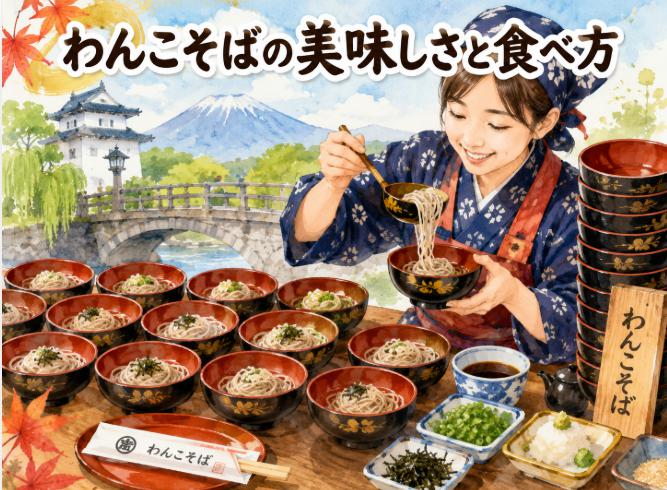 わんこそば体験で発見！盛岡岩手の美味しさ、まずいの真実と正しい食べ方