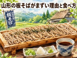 山形の板そばがまずいと言われる理由？農家直伝の正しい食べ方と独特の風味の特徴