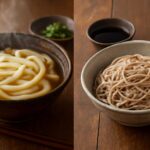 山梨の吉田のうどんとそば、どちらが本当に美味しい？地元民が徹底比較