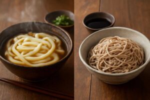 山梨の吉田のうどんとそば、どちらが本当に美味しい？地元民が徹底比較