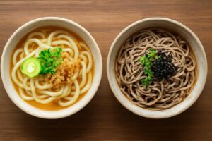 群馬の水沢うどんとそばの違いを徹底比較！本当に美味しいのはどっち？