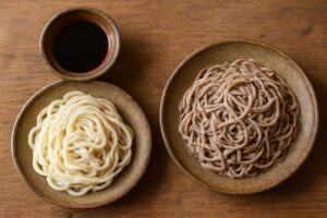 秋田の味を徹底比較！稲庭うどんとそばはどちらが本当に美味しい？