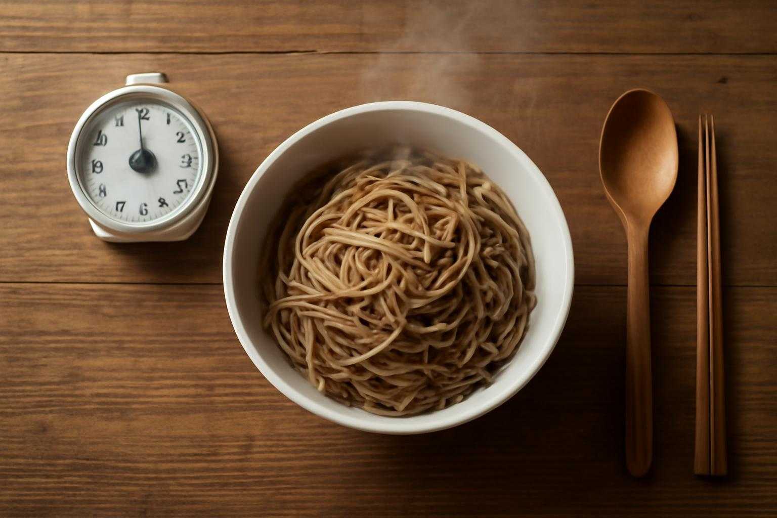 乾麺そばの茹で時間は何分が正しい?プロが教える最適な加熱方法