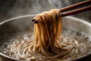 乾麺そばのコシを引き出す!プロが教える出し方のコツ完全ガイド