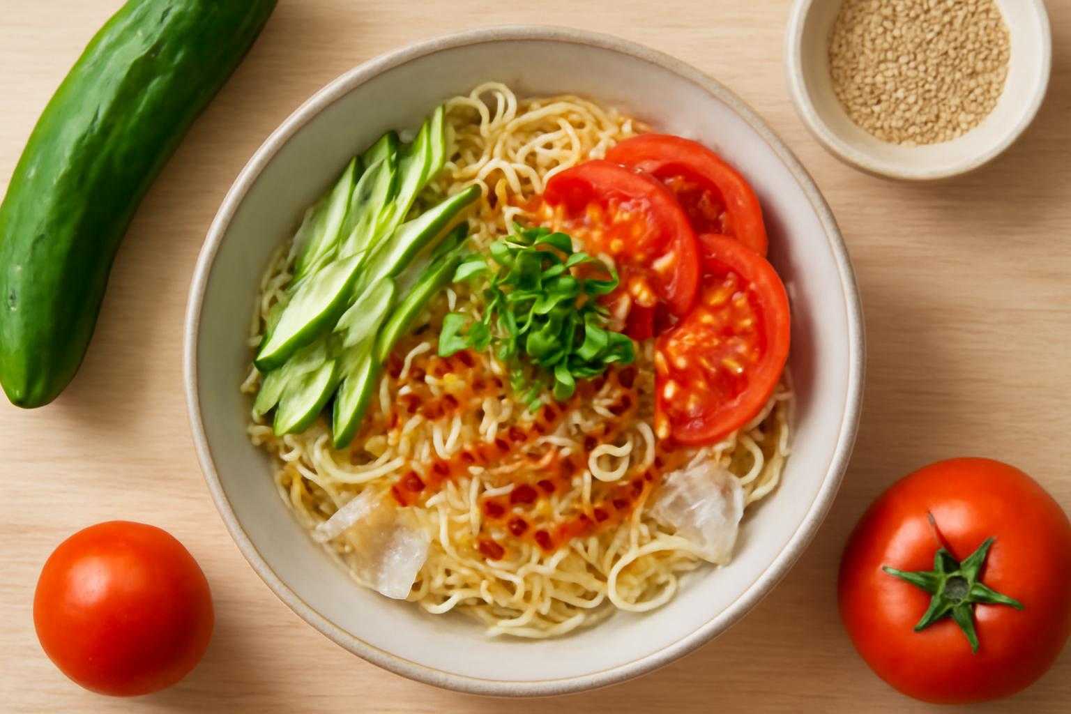 市販の冷やしそばで簡単に作れる夏のおすすめレシピ5選