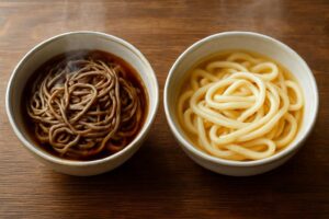 そば vs うどん、タンパク質の真実を比較!栄養価の差を徹底解説
