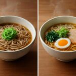 そばとラーメンのカロリー違いを徹底比較！低カロリーはどっち？
