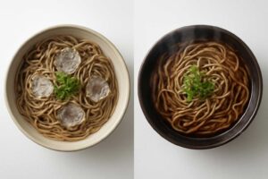 冷たいそば vs 温かいそば、カロリーの違いと賢い選び方