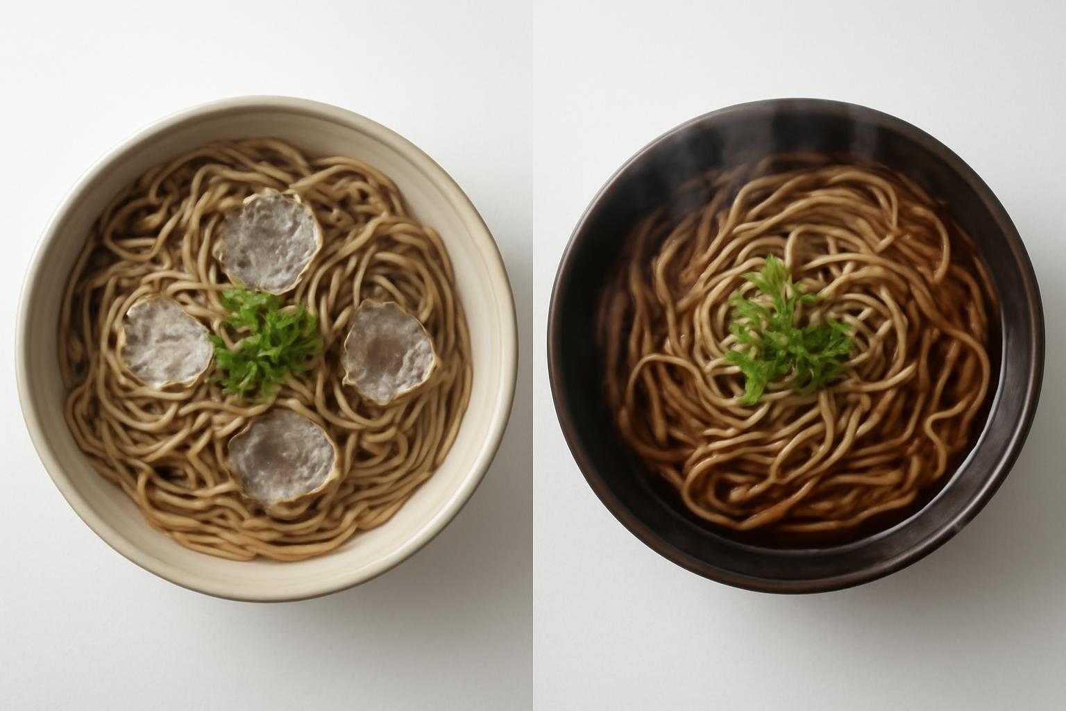冷たいそば vs 温かいそば、カロリーの違いと賢い選び方