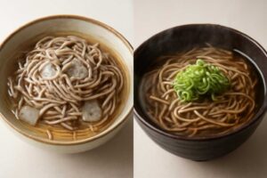 ざるそばvsかけそば、意外なカロリー比較で低カロリーはどっち？
