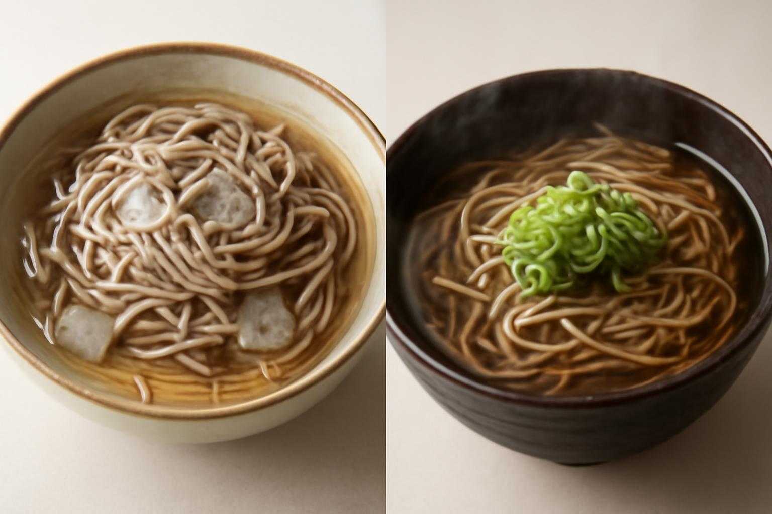 ざるそばvsかけそば、意外なカロリー比較で低カロリーはどっち?