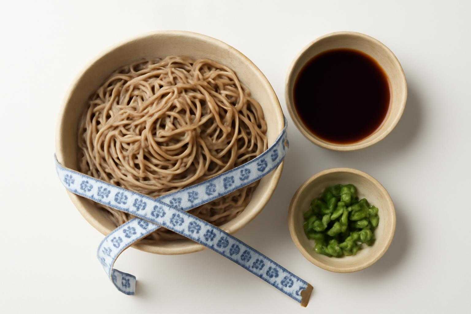 そば一人前の糖質数値は?ダイエット中の人が知るべき栄養情報