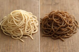白いそばと黒いそば、その違いは製法にあった！意外な真実