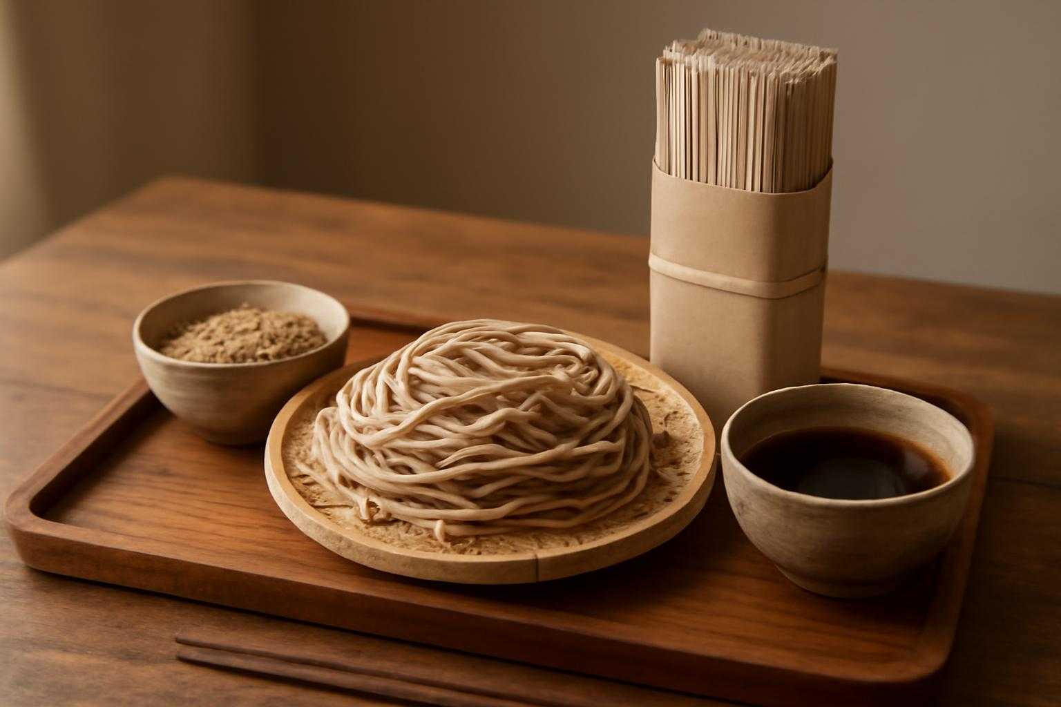 本格二八手打ち生そばを味見できる雪村そばお試しセット|自宅で味わう香りとコシの贅沢