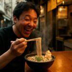 ドランク塚地のふらっと立ち食いそばで話題！新井薬師前の国産二八そばを実食、その味は？