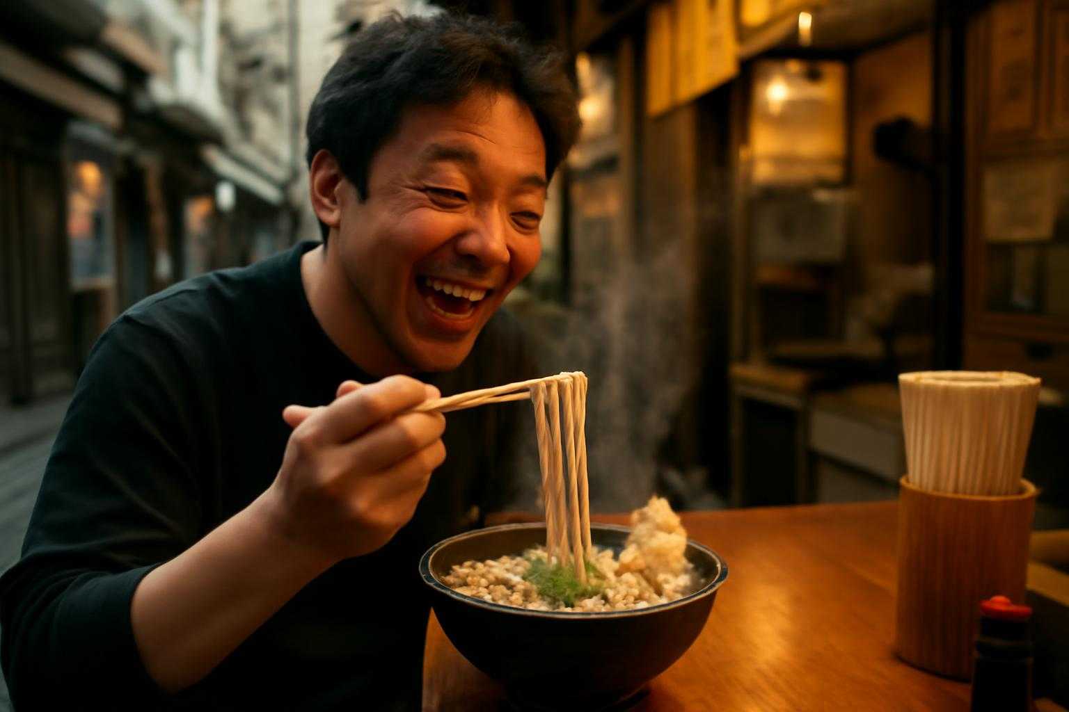 ドランク塚地のふらっと立ち食いそばで話題!新井薬師前の国産二八そばを実食、その味は?