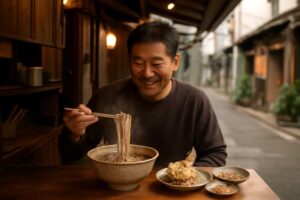 ドランク塚地のふらっと立ち食いそば、上落合で出会った居酒屋発の田舎そばの魅力とは？